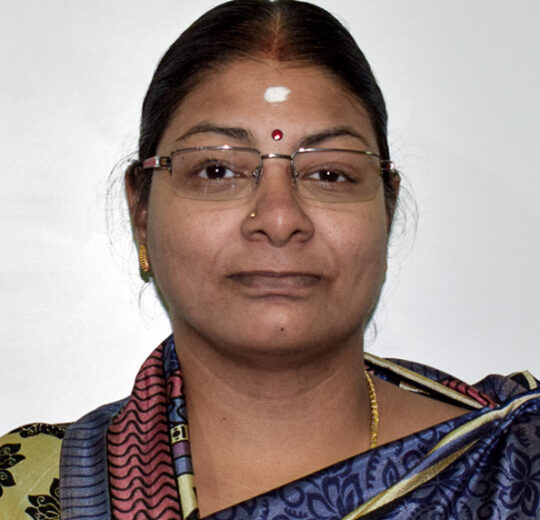 Dr. (Mrs.) C Jayashree