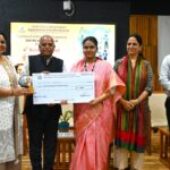 SSSIHL Student Wins Third Place at 6th National Level Teaching Skill Competition