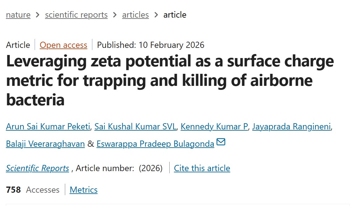 Scientific reports_paper published